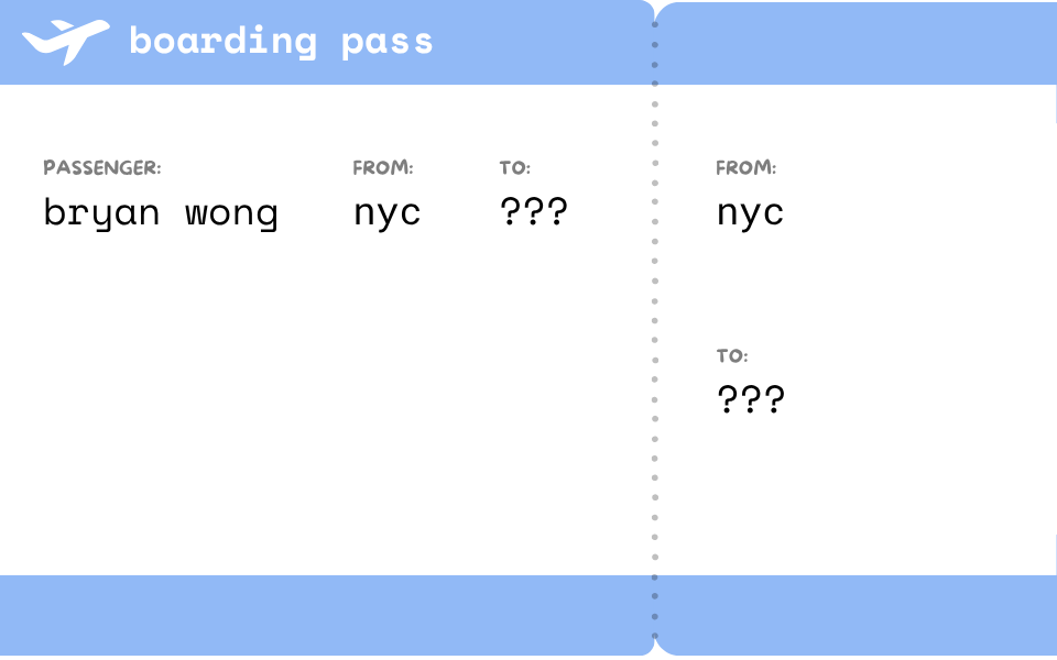 boarding pass